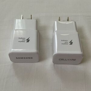 Two Lightning Charging Blocks USB